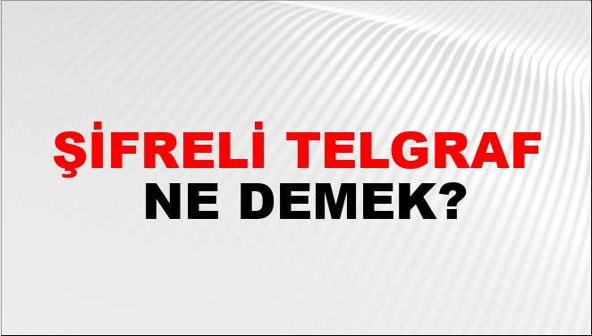 Ifreli Telgraf Nas L Yaz L R Ntv Haber