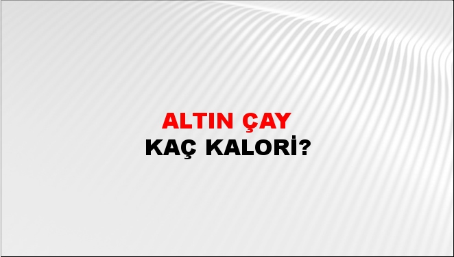 Altın Çay