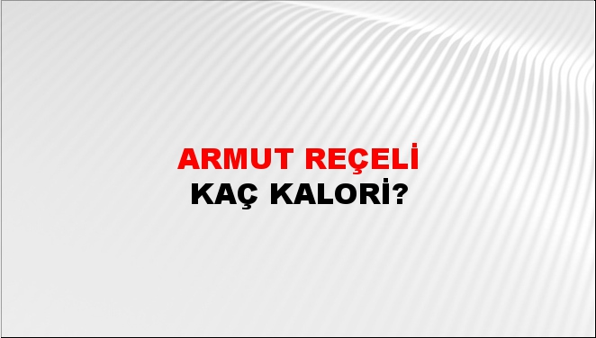 Armut Reçeli