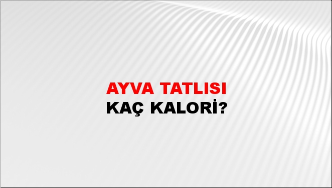 Ayva Tatlısı