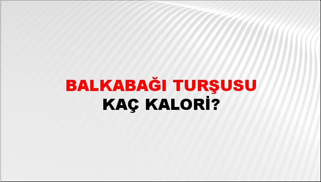 Balkabağı Turşusu