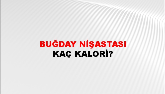 Buğday Nişastası