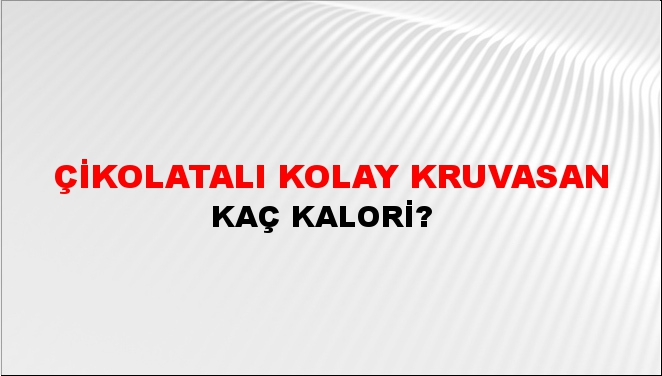 Çikolatalı Kolay Kruvasan