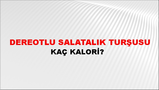 Dereotlu Salatalık Turşusu