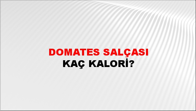 Domates Salçası