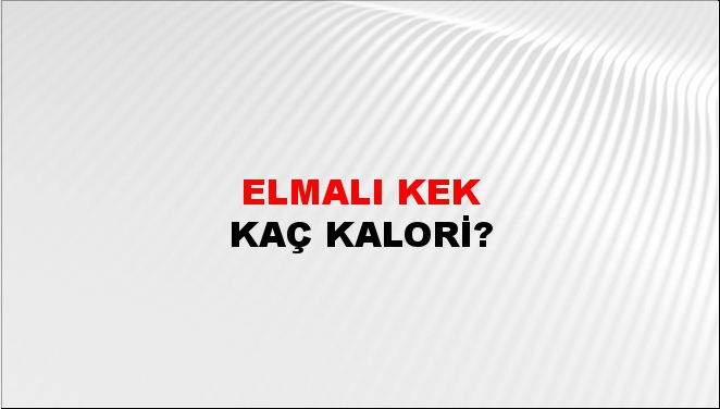 Elmalı Kek