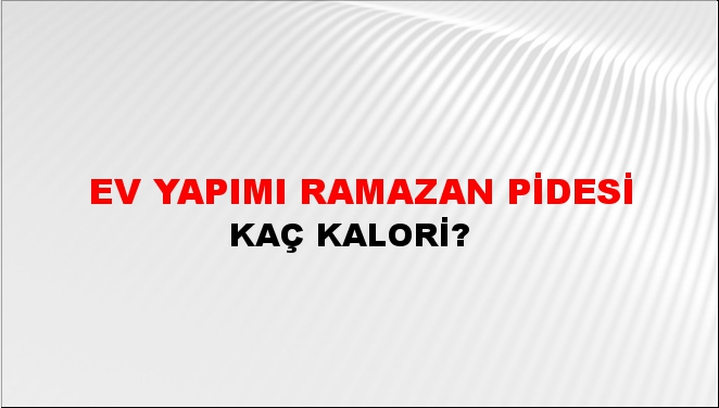 Ev Yapımı Ramazan Pidesi