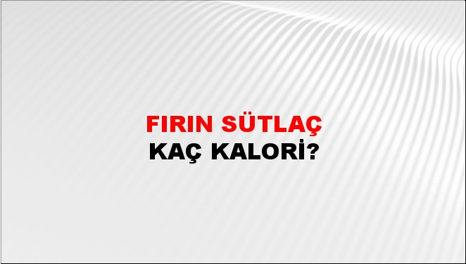 Fırın Sütlaç