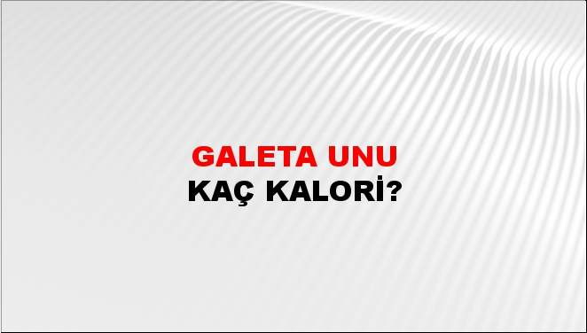 Galeta Unu