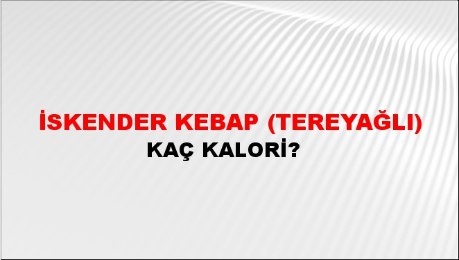 İskender Kebap (Tereyağlı)