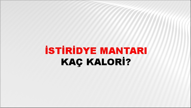 İstiridye Mantarı