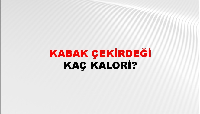 Kabak Çekirdeği