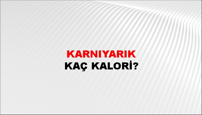 Karnıyarık