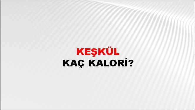 Keşkül