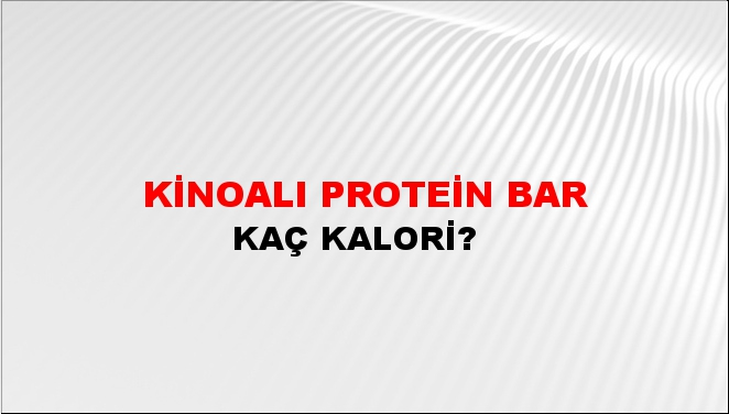 Kinoalı Protein Bar