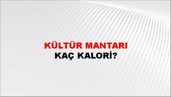 Kültür Mantarı