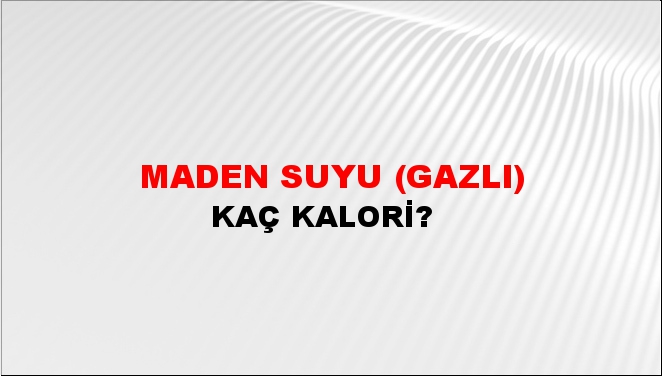 Maden Suyu (Gazlı)