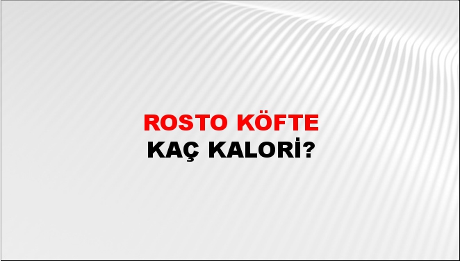 Rosto Köfte