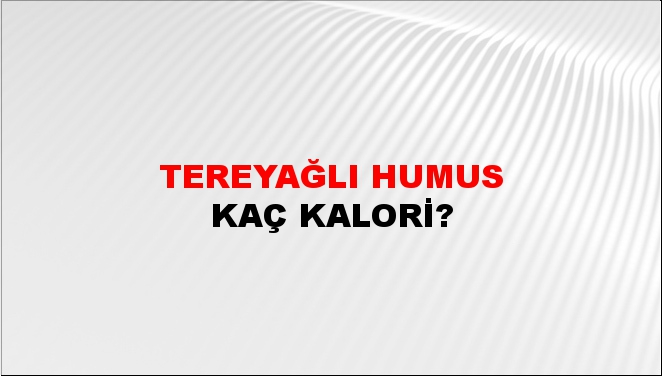 Tereyağlı Humus