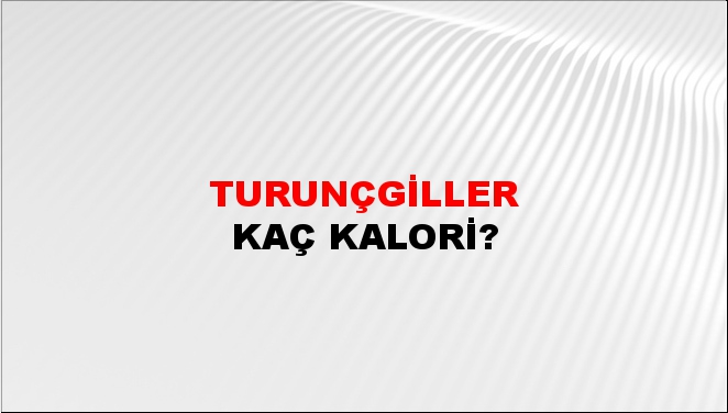 Turunçgiller