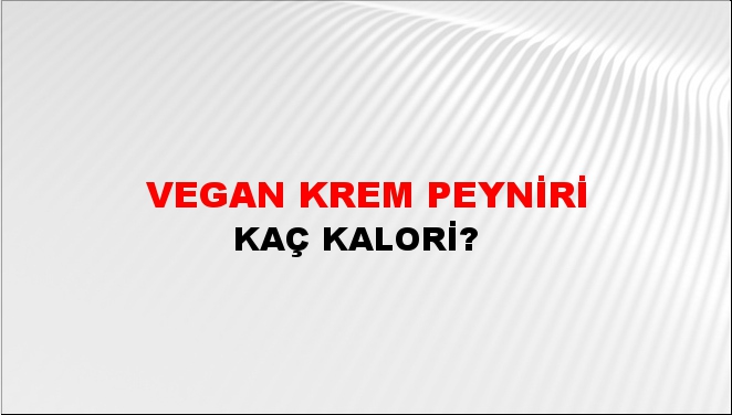 Vegan Krem Peyniri