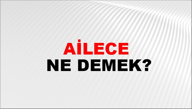 Ailece umreye gitmek ne demek?