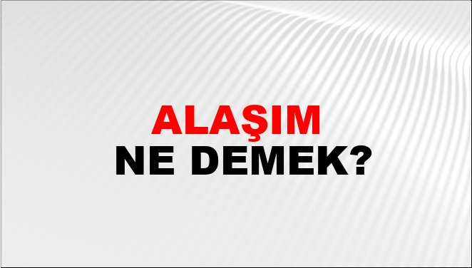 Alaşım Nasıl Yazılır?