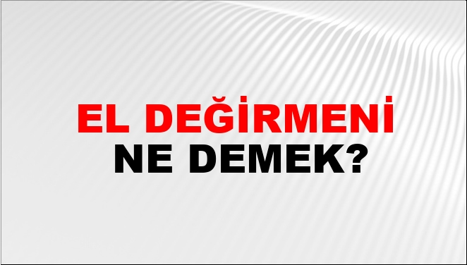 El muttali ne demek?