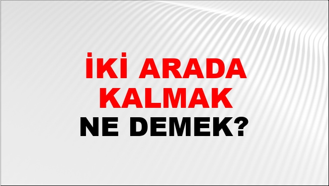 Töhmet altında kalmak ne demek?