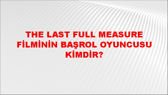 Full measure